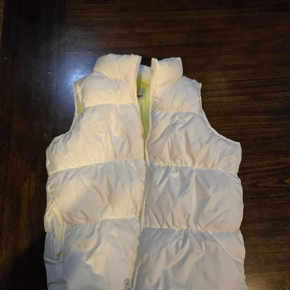 Old Navy Yellow and White Vest